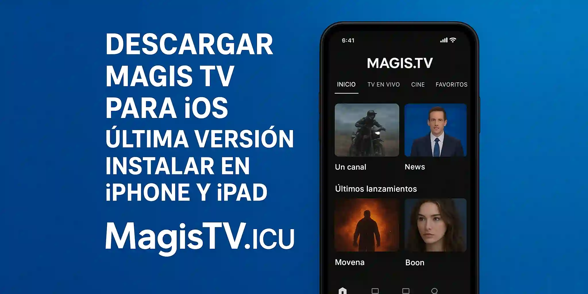 Descargar Magis TV Para iOS Última versión Instalar en iPhone y iPad